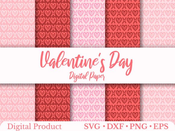 Download XOXO Seamless Pattern, Valentine Pattern - Seamless pattern Collection