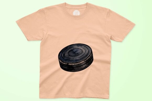 Download Hockey Puck with Textured Surface Design - Premium Resources