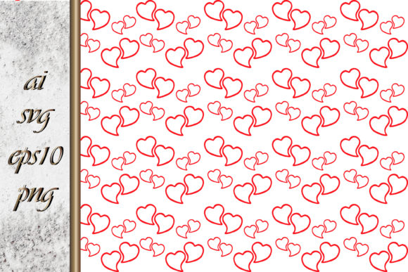 Download Heart Seamless Pattern Valentines Day - Seamless pattern Collection