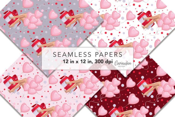 Download Valentine Seamless Pattern - Seamless pattern Collection