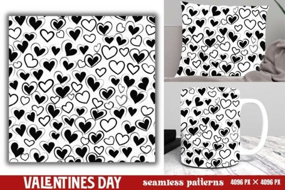 Download Valentines Day Seamless Pattern - Seamless pattern Collection