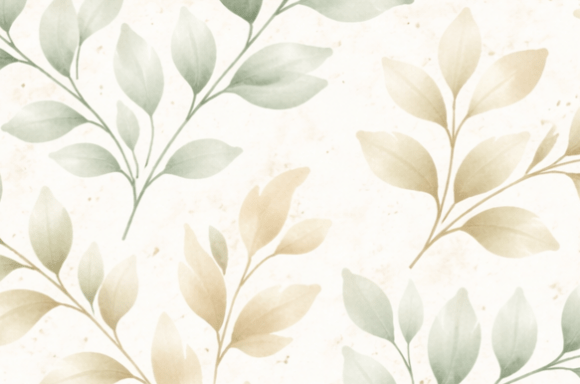Download Soft Green Watercolor Botanical Leaves - Leaves Collection