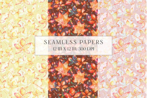 Download Fall Seamless Patterns - Seamless pattern Collection