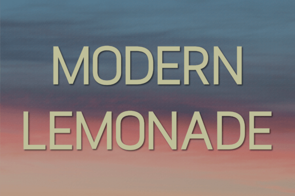Download Modern Lemonade - Modern Collection