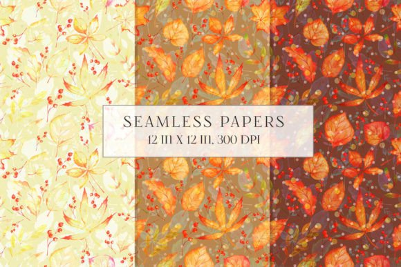 Download Fall Seamless Pattern, Fall Background - Seamless pattern Collection
