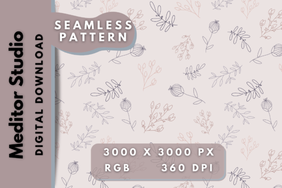 Download Florals Seamless Pattern - Premium Resources