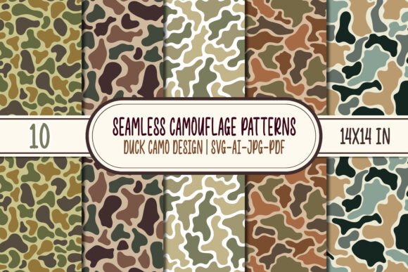 Download Duck Camo Seamless Patterns Digital Pape - Seamless pattern Collection